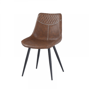 Restaurant Cafe Leather Dining Chairs
