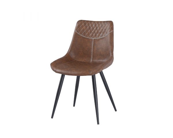 Restaurant Cafe Leather Dining Chairs