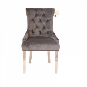 Wing Back Velvet Dining Chairs