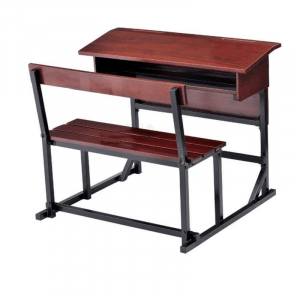 Wooden Desk and Bench