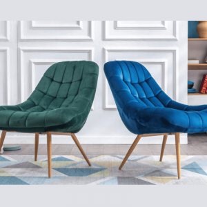 Velvet Accent Chairs