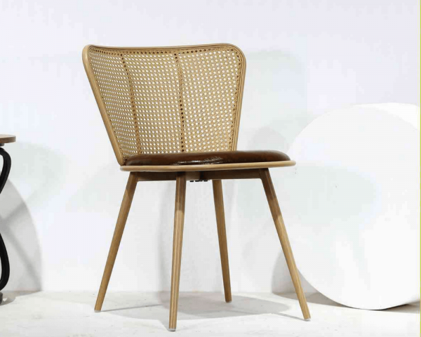 Rattan Wooden Dining Chairs