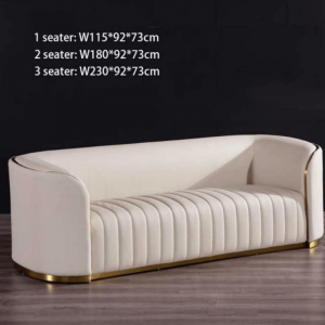 Luxury Gold Base Sofa