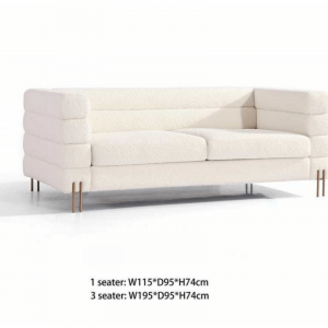 Modern Boucle Sofa