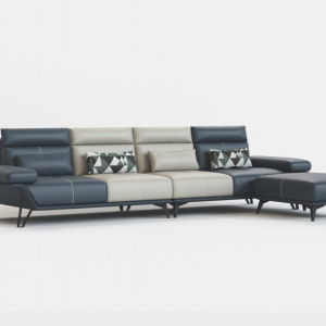 Premium Sofa With Footstool