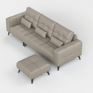 Sofa With Footstool