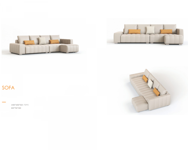 Luxury Sofa With Footstool - Image 2