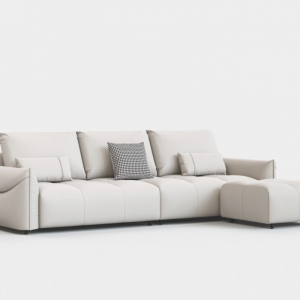 Sofa With Footstool