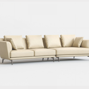 Premium 4 Seater Leather Sofa