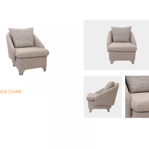 Fabric Lounge Chair