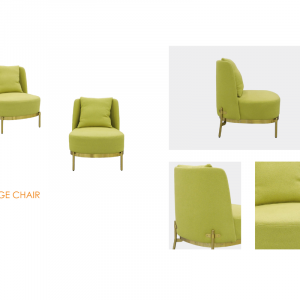 Fabric Lounge Chair