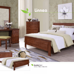 Linnea Solid Wood Bedroom Sets