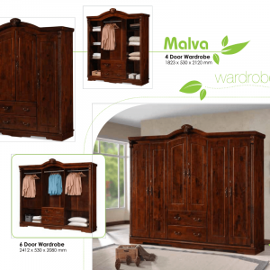 Malva Solid Wood Bedroom