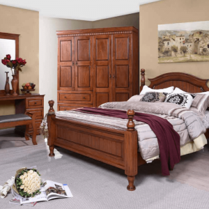 Saffron Solid Wood Bedroom