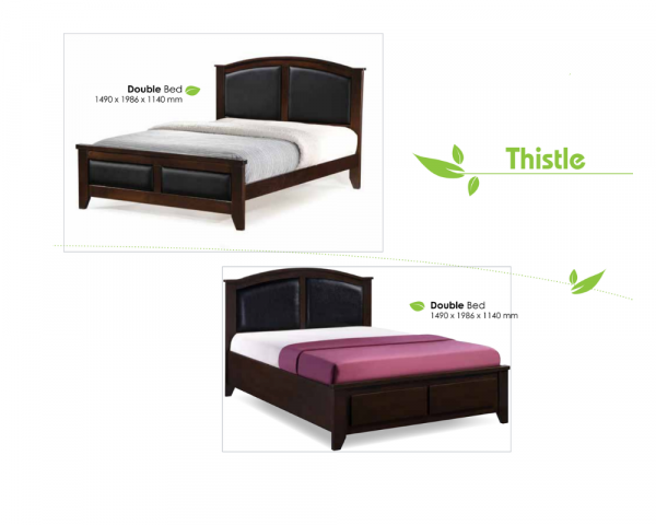 Thistle Solid Wood Bedroom