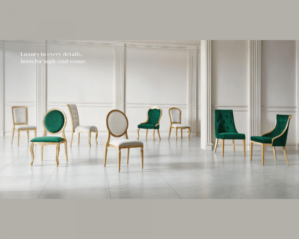 Louis Banquet Venue Dining Chairs - Image 3