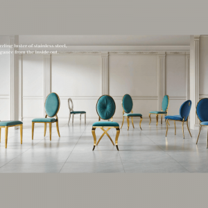 Oval Back Banquet Luxury Chairs