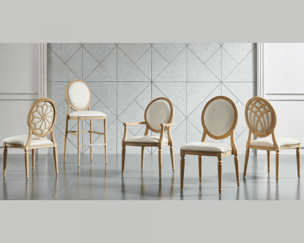 Louis Aluminium Banquet Chairs